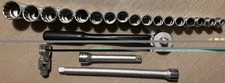 Vintage WILLIAMS 1/2”Drive SAE 21 Piece SOCKET SET  3/8