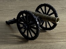 Vintage Field Cannon Replica Brass & Metal Made In USA picture