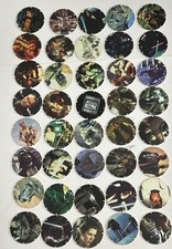 Vtg 1996 Star Wars Tazos Walkers Pogs British Food Trilogy Set 1-39, 50 picture