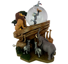 Disney Lion King Snowglobe Pride Rock Characters Collectible Rare picture