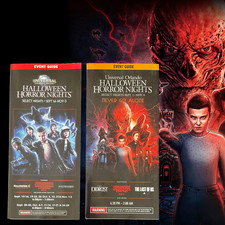 LOT Universal Studios Halloween Horror Nights 28 32 Event Guides Stranger Things picture