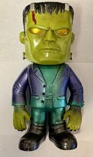 Universal Monsters 2014 7.5” Frankenstein Metallic Hikari vinyl figure picture