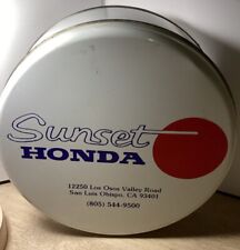 Vintage Advertising Honda Tin Sunset Honda San Luis Obispo California picture