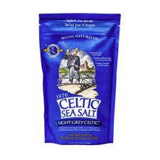 Celtic Sea Salt Light Grey Sea Salt Resealable Bag Kosher Certified 16 oz picture