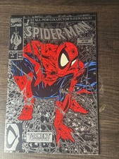Spider-Man #1 1990 McFarlane The Legend of The Arachknight SILVER EDITION VF/NM picture