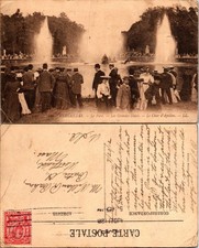 Versailles Les Grandes Eaux Le Char d'Apollon Vintage Postcard France Used picture