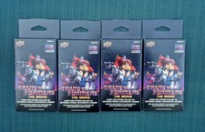 Upper Deck Transformers The Movie Sealed Trading Card Packs Lot of 4 (12 Cards) picture