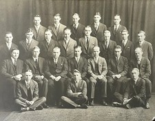 1925 Harvard Medical School Boston MA Fraternity NAMED Group Photo NOTMAN 14”x9” picture