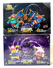 2 BOXES POKEMON COSTUME PARTY - (60 Sealed Packs) Cards Peru 2026 ZARD GENGAR picture