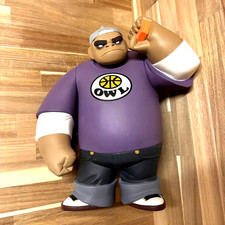 Gorillaz Kidrobot Russel Hobbs Red Edition Figure 11 Inch Art Toy picture