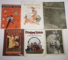 Lot of 28 The Telephone Review 1920s Magazines picture