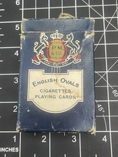 Vintage 1951 English Ovals Cigarettes Advertising Playing Cards PM & Co Deck picture