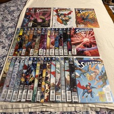 New 52 Superman #0 #1-35 + Annual #1-2 Dc Comics High Grade DCU Missing #32 picture