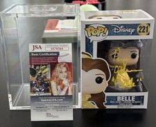 Paige O’Hara Signed Belle Disney Funko Pop #221 - JSA Authenticated picture