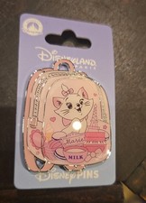 Disneyland Paris 2026 Marie School Eiffel Tower Backpack Disney  Pin US Ship picture