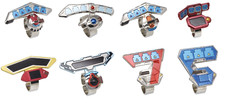 Yugioh Official Duel Disk Ring 8 Types Complete Set Coating Ver. Japan NEW picture
