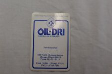 Sticker Label Advertising Oil Dri Corporation of America Collectible Badge Decal picture