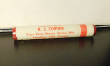 Vintage R.J. Conner Farm Service Tractor Gasoline-Oils-Greases Advertising. picture
