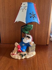 Yankee Candle Santa on the Beach tea light holder picture