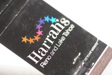 Harrah's Casino Reno & Lake Tahoe Nevada Star rainbow Matchbook Cover picture