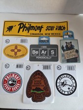 Philmont Scout Ranch Stickers Set Of 7 picture