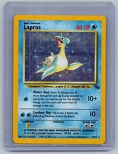 (NM) Lapras 10/62 Holo - Pokemon Fossil picture