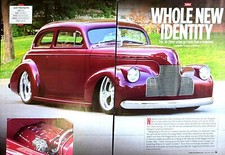 1940 Chevrolet Master Deluxe Original 2015 Magazine Article Whole New Identity picture