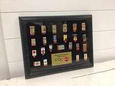 Vintage 1996 Coca-Cola Historical Summer Games Poster Series Olympic Pin Set picture