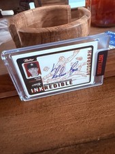 Upper Deck 2004 Fleer Retro Inkredible Nolan Ryan Hard Signed Auto Card NR picture