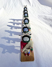 Vintage Six-Figure Kachina Dancer Procession – Attributed to Les Herbert, Son of picture