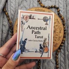 Ancestral Path Tarot Cards 78 Card Complete Deck Vintage 1995 Julie Cuccia-Watts picture