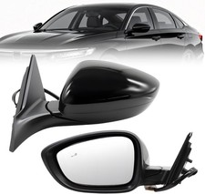 Left Side Mirror Assembly Compatible with 2018-2022 Accord 7 Pins Blind Spot Mon picture