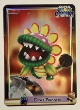 2008 Enterplay Nintendo Super Mario Galaxy DINO PIRANHA Foil #F12 **RARE** picture