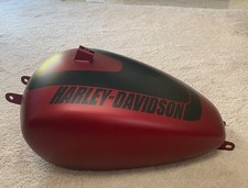 HARLEY-DAVIDSON 2019 Tank for Fat Bob (softail) Wicked Red Denim picture