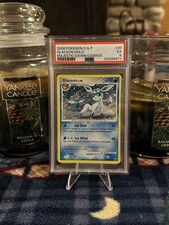 Majestic Dawn BEAUTIFUL HOLO SWIRL Rare Glaceon 20/100 PSA 5 picture