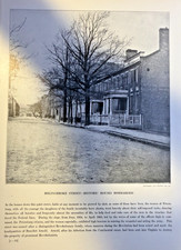1912 Vintage Illustration Bolingbroke Street Petersburg Virginia Civil War picture