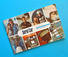 Antique Vintage Original 1970 Harley GE Servi Car Owners Manual Riders Hand Book picture
