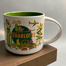 Starbucks Discovery Series Collection Charlotte North Carolina 14oz Cup Mug 2024 picture