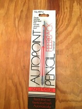 Vintage Autopoint Mechanical Feedback Pencil Original 7MM 497-3 Orange Barrel picture