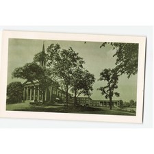 Atlanta GA First Baptist Church Peachtree Street Postcard 1960s Roy McClain picture