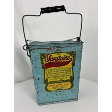 Rare Antique Sanitaire Iceless Ice Cream Packer Lansing Michigan Advertising picture