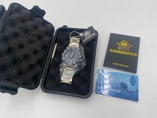 ADDIESDIVE Mens Diver Watch Black New Unused picture