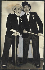 OLE OLSON + CHICK JOHNSON VINTAGE ORIGINAL PHOTO HOLLYWOOD 1931 STUNNING MOVIE picture