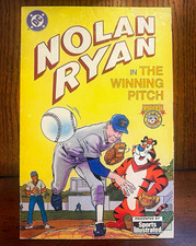 1992 DC Comics Nolan Ryan in The Winning Pitch - Tony's Sports Comics Kellogg's picture