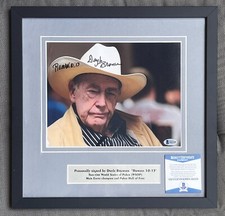 Doyle Brunson Autograph Photo World Series Poker Romans 10:13 Signed COA Beckett picture