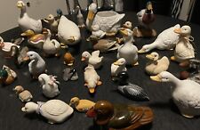 Vintage Duck Figurine Lot 33 Total picture