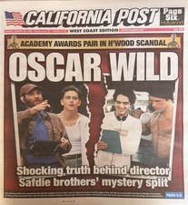 CALIFORNIA POST NEWSPAPER - JANUARY 26, 2026 - FIRST ISSUE COLLECTORS- BRAND NEW picture