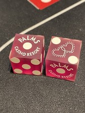 Palms 2008 Valentines Day Special edition LAS VEGAS NEVADA CASINO DICE Rare picture