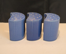 Set 3 HTF Vintage Cameron Clay Pottery Sevilla Range Shakers Salt And Pepper WV picture