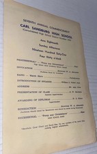 1961 Carl Sandburg High School Commencement Orland Park Illinois IL McBurney 230 picture